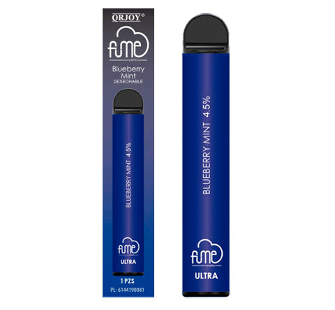 Vape Fume Ultra 2500 puff 4,5% Blueberry Mint