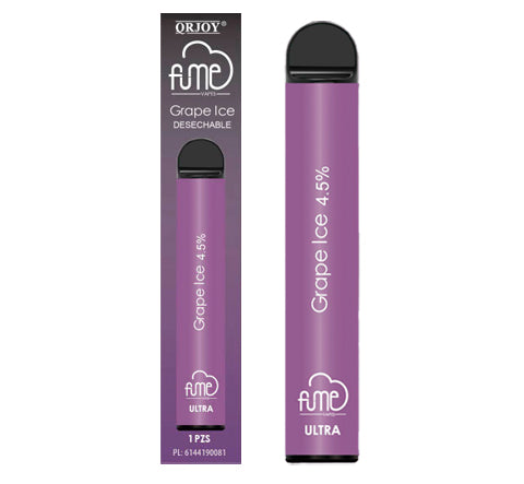 Vape Fume Ultra 2500 puff 4,5% nic Grape Ice