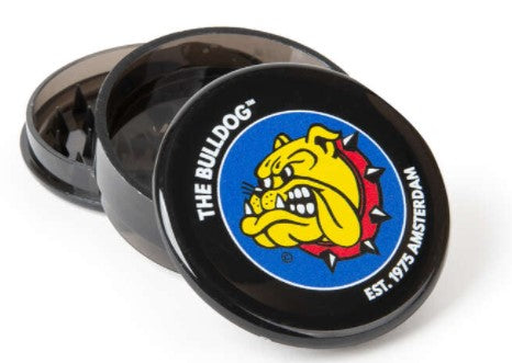 Caja Grinder Plástico Bulldog Negro