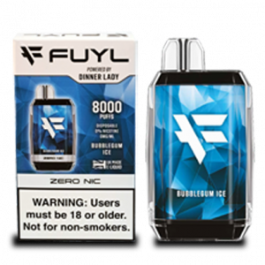 Vape Dinner Lady Fuyl BubbeGum Ice 0% NIC 8000 PUFFS