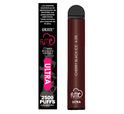 Vape Fume Ultra 2500 puff 4,5% Cherry Black Ice