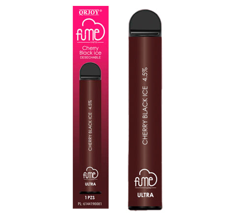 Vape Fume Ultra 2500 puff 4,5% Cherry Black Ice