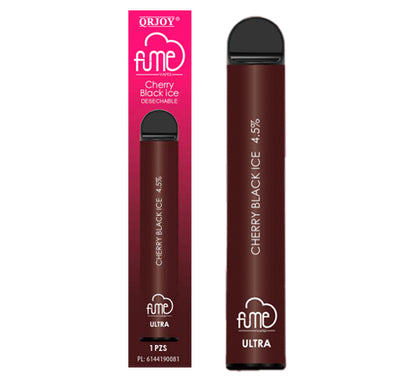Vape Fume Ultra 2500 puff 4,5% Cherry Black Ice