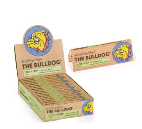 Papelillos Bulldog Amsterdam ECO HEMP Cañamo Orgánico 1 1/4