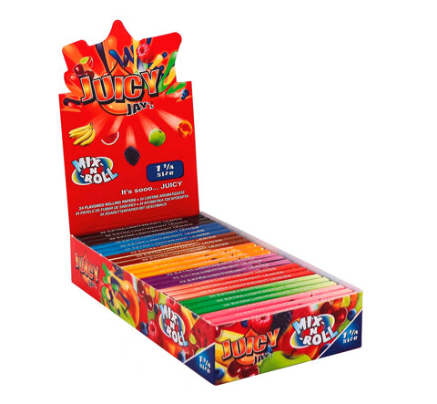 Papelillos Juicy Jays 1 1/4 Mix de sabores