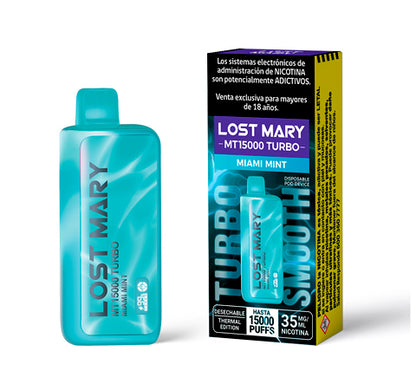 Vape Lost Mary 15.000 Puff 3,5% Nic Miami Mint