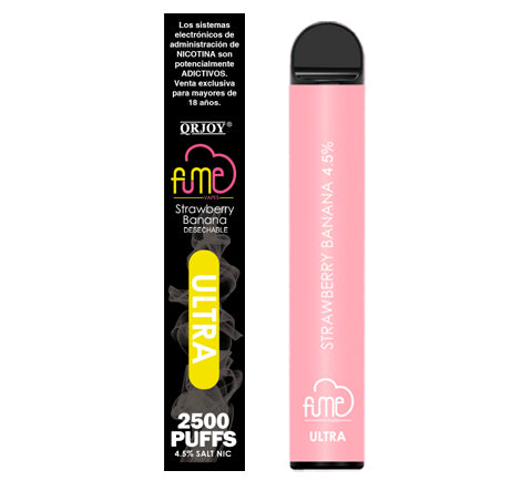 Vape Fume Ultra 2500 puff 4,5% Strawberry Banana
