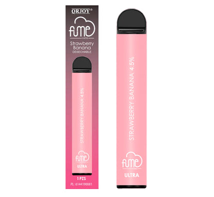 Vape Fume Ultra 2500 puff 4,5% Strawberry Banana