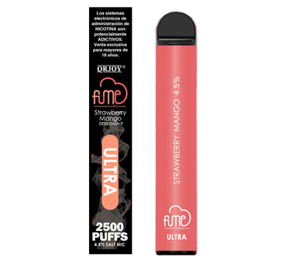 Vape Fume Ultra 2500 puff 4,5% Strawberry Mango
