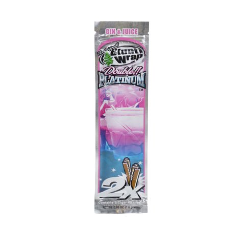 Blunt Wrap Platinium x2 Gin and Juice