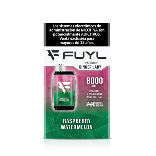 Vape Fuyl 4,5% Nic 8000 Puff Raspberry Watermelon