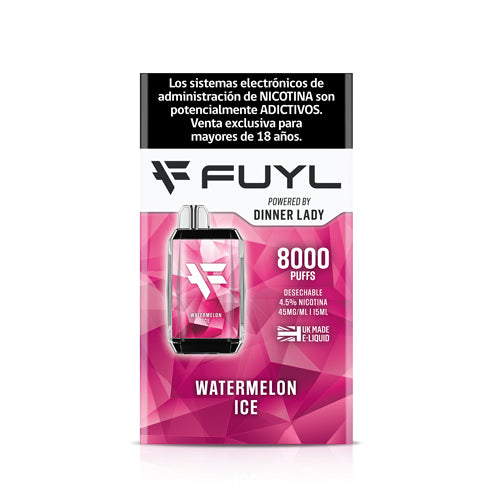 Vape Fuyl 4,5% Nic 8000 Puff Watermelon Ice